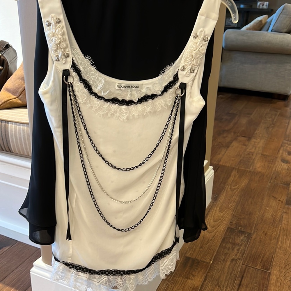 Dress Up fancy top and flouncy skirt, roaring 20’s